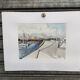 Watercolour by Michel Roubille. The island of Yeu 2000.