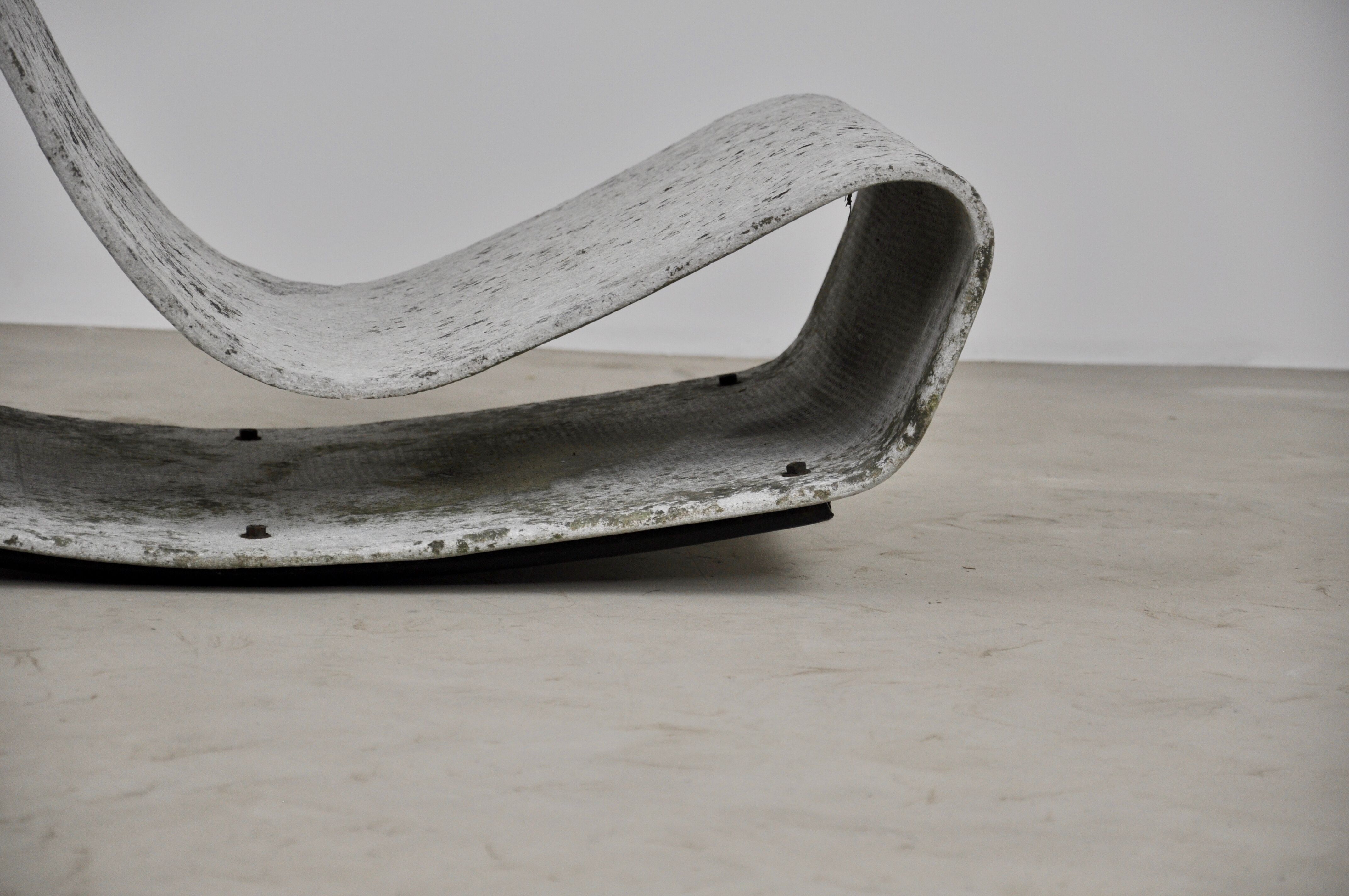 Loop lounge chairs by Willy Guhl for Eternit sa 1950s