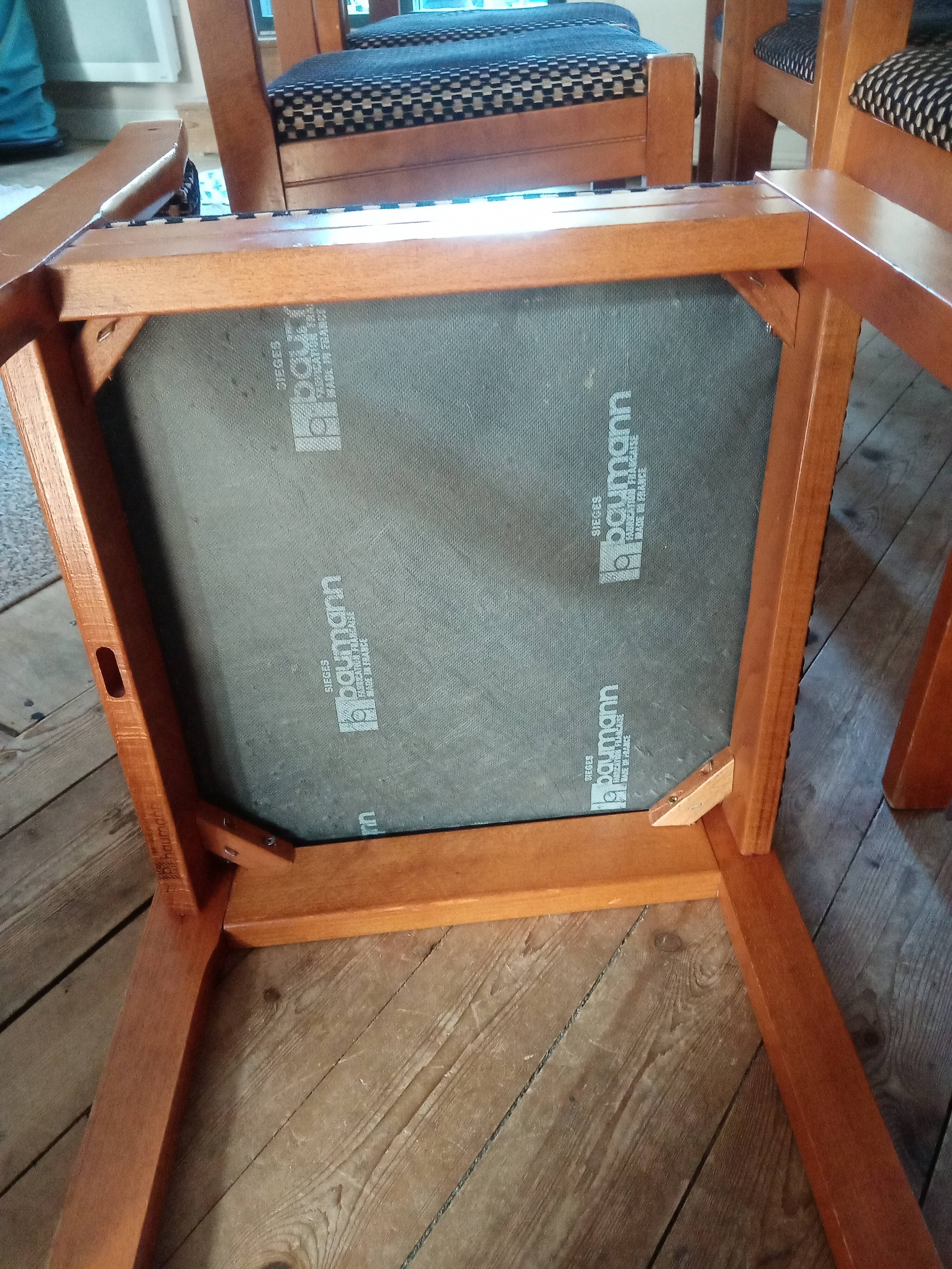 6 chaises baumann