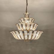 Crystal Glass Chandelier by Palwa