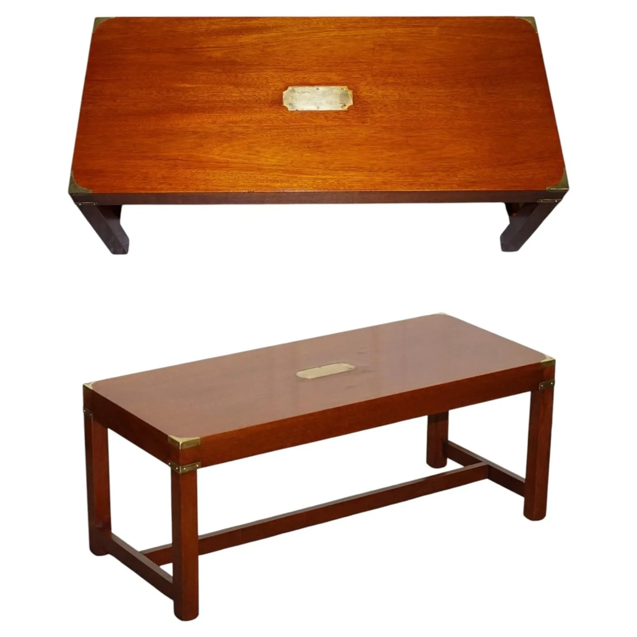 Military Coffee Table from Harrods Kennedy London