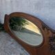 Miroir ovale biseauté