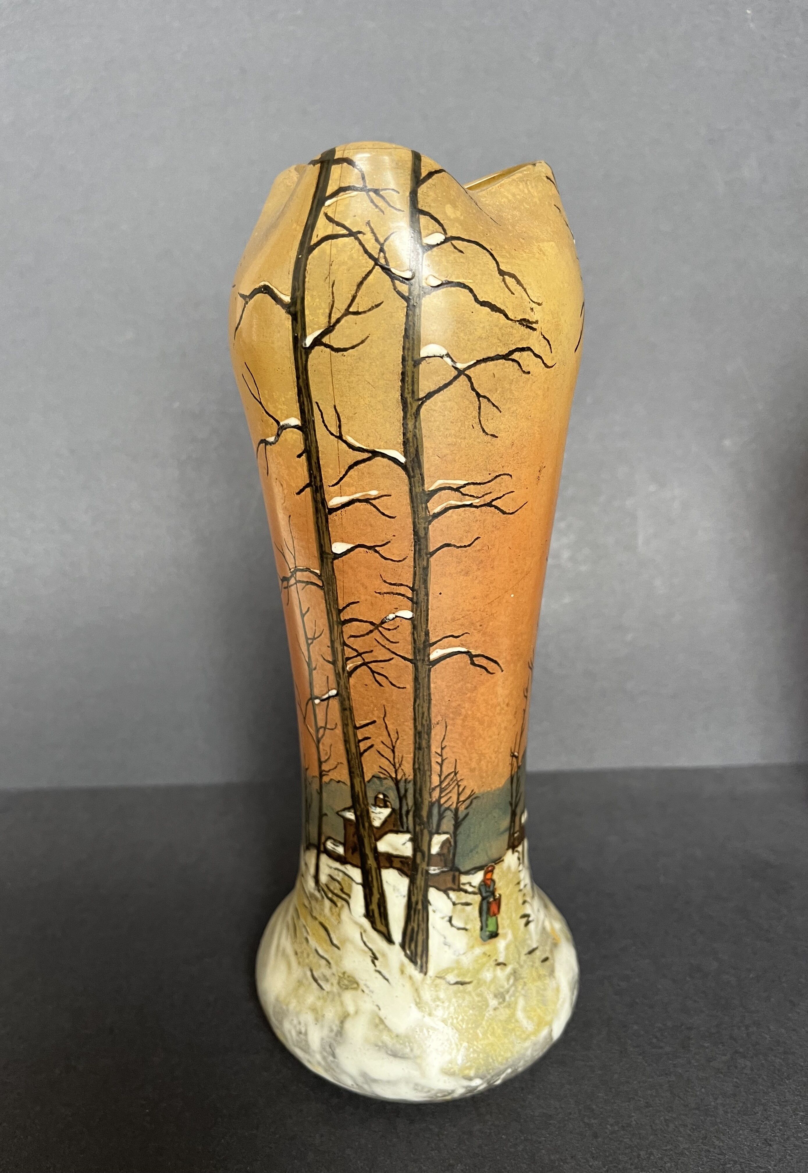 Pair of Legras vases