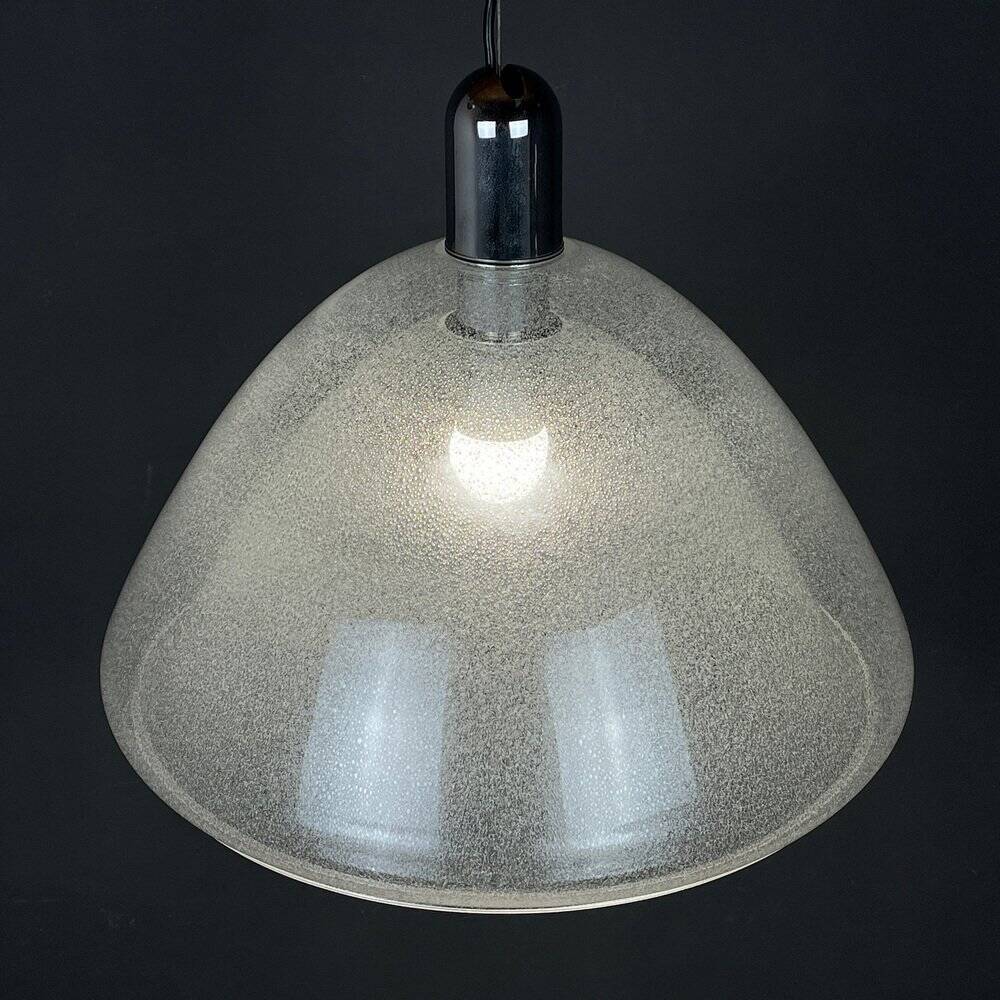 Murano pendant lamp attributed to Carlo Nason for Mazzega, Italy, 1960s.