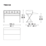 Bureau classique Maxalto Max