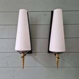 Pair of wall lights from the 1950s
