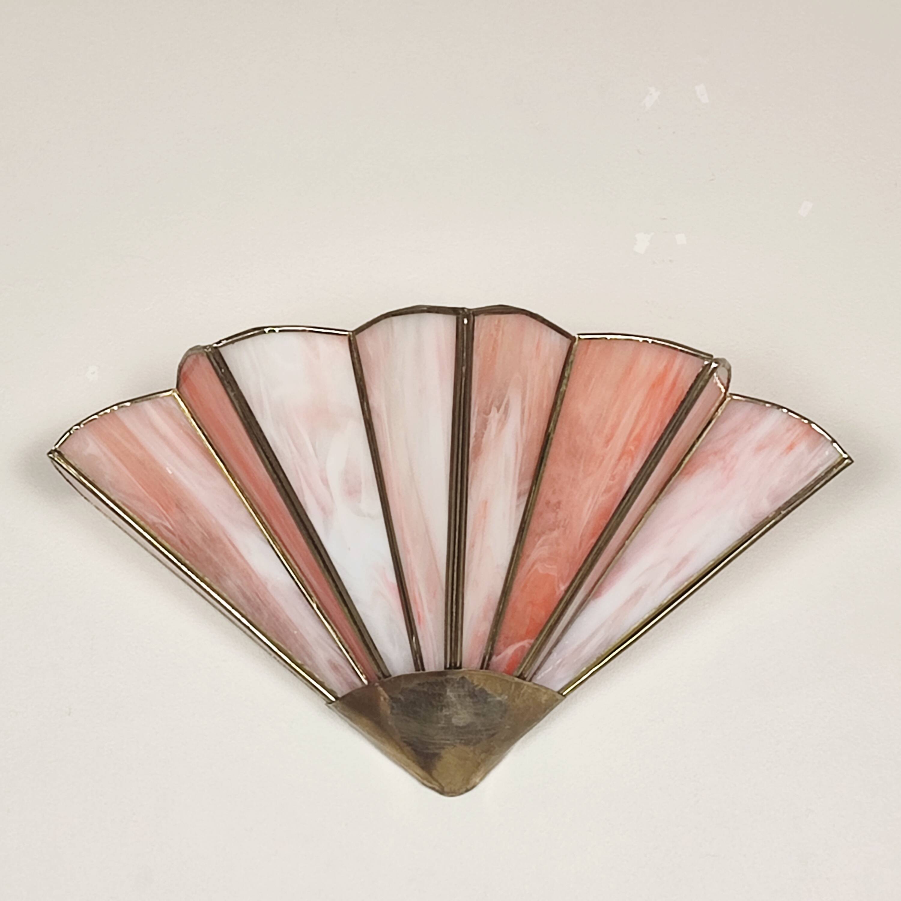 Art Deco “fan” wall light