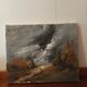 Landscape canvas painting