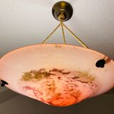 Glass paste washbasin suspension