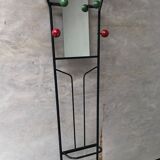 Wall rack on vintage stand 50s