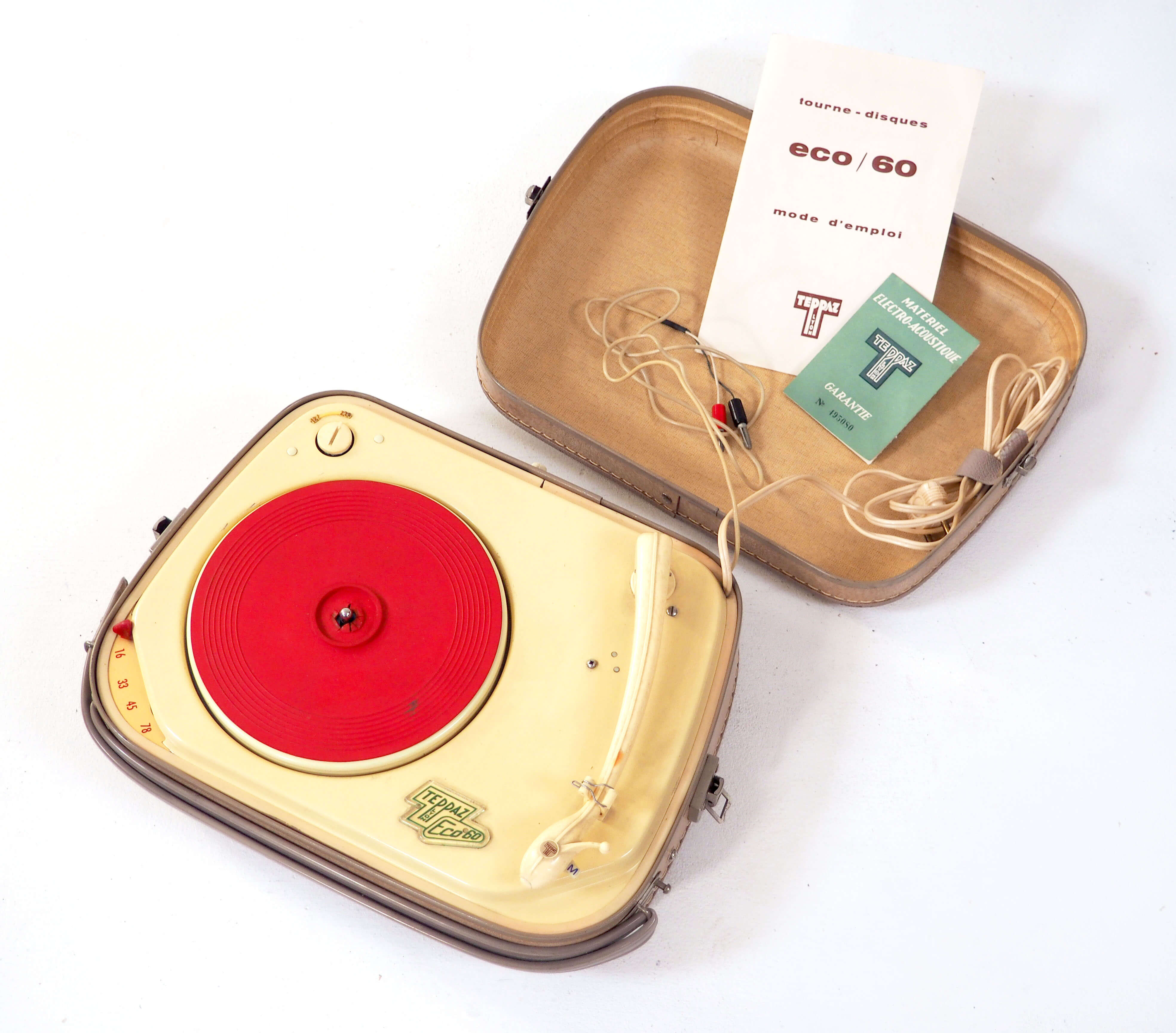 Tourne disque Teppaz eco 60