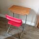 Folding child desk