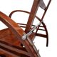 Art deco armchair with adjustable backrest, Halabala style
