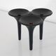 Scandinavian cast iron candle holder by Christer Holmgren