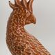 Vintage ceramic sculpture Parrot