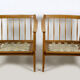 Mid-Century Scandinavian Blue & Turquoise Armchairs, 1960s, Set of 2