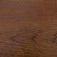 Vintage Mid-Century Modern Brown Teak Desk, 1960s