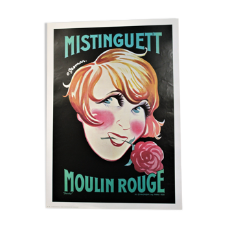 Show "Mistinguett" Moulin Rouge 1970