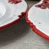 Fruit salad bowls and serving dishes