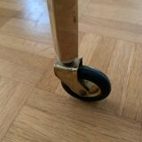 Vintage 60's vinyl side table/coffee table