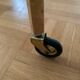 Vintage 60's vinyl side table/coffee table