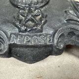 Healing bistro marble and cast iron 19th century