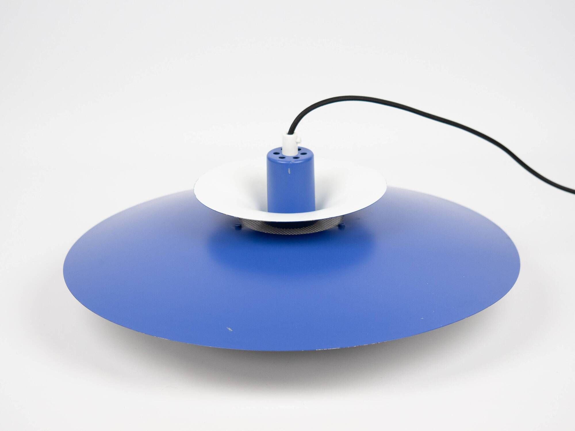 Danish vintage pendant lamp Donau by Kurt Wiborg, Jeka, 1980s