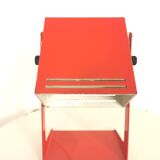 Red swivel lamp 50s