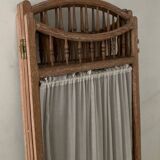 Vintage weathered wooden screen