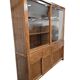XL vintage wooden display cabinet / sideboard / wall cupboard