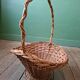 Willow flower basket