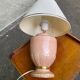 Vintage table lamp in crackled ceramic
