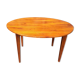 Table de ferme ovale 130 cm