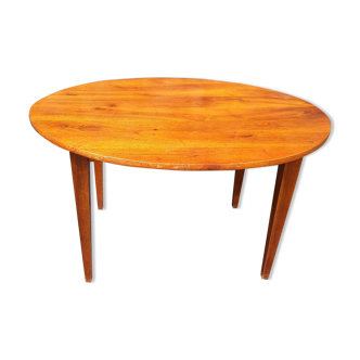 Table de ferme ovale 130 cm