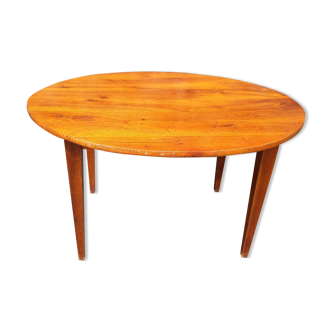 Oval farmhouse table 130 cm