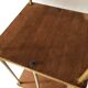 Vintage pedestal table in formica 60s