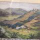 Oil on canvas, old painting signed Marcel Baron