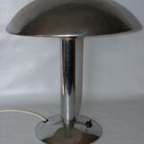 Chromed mushroom desk lamp by Prokop Miloslav 1930s