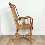 Rattan armchair