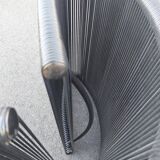 Hygra chair and its ottoman by Roberto Semprini-Italy-1990