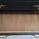 Commode vintage noir mat