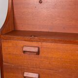 Secretary, desk, Danish in Teak by Borge Mogensen for Soborg Mobelfabrik 1960.