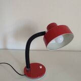Red flexible 70s lamp