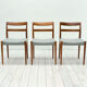 Ensemble de 6 chaises en teck garni par Nils Jonsson pour le fabricant suédois Hugo Troeds