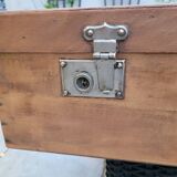 Valise, malle ancienne en bois