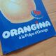 Orangina advertising plate
