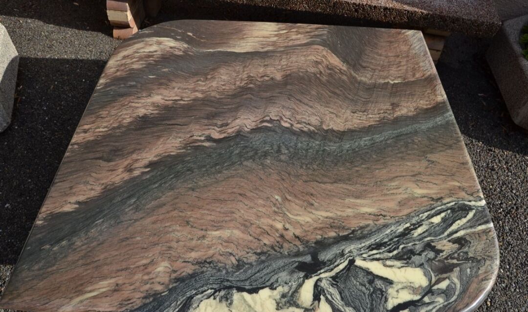 Large marble table 70s