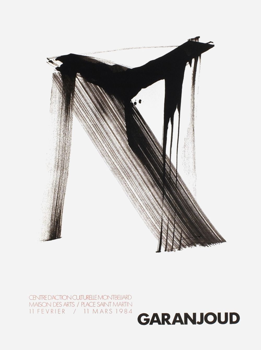 Claude Garanjoud poster 1984