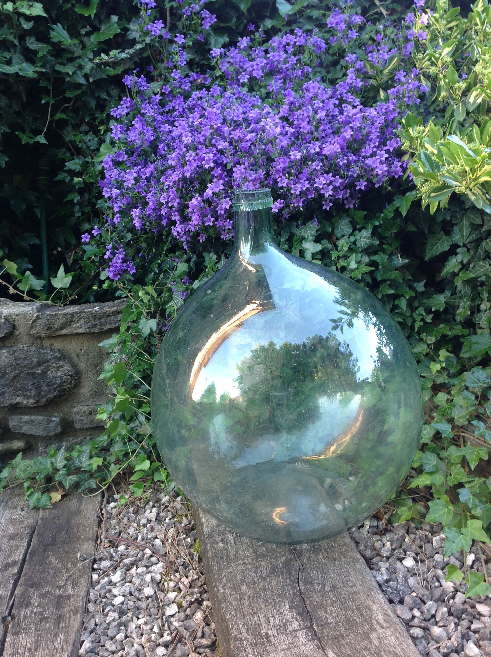 Old demijohn 35 liters, vintage