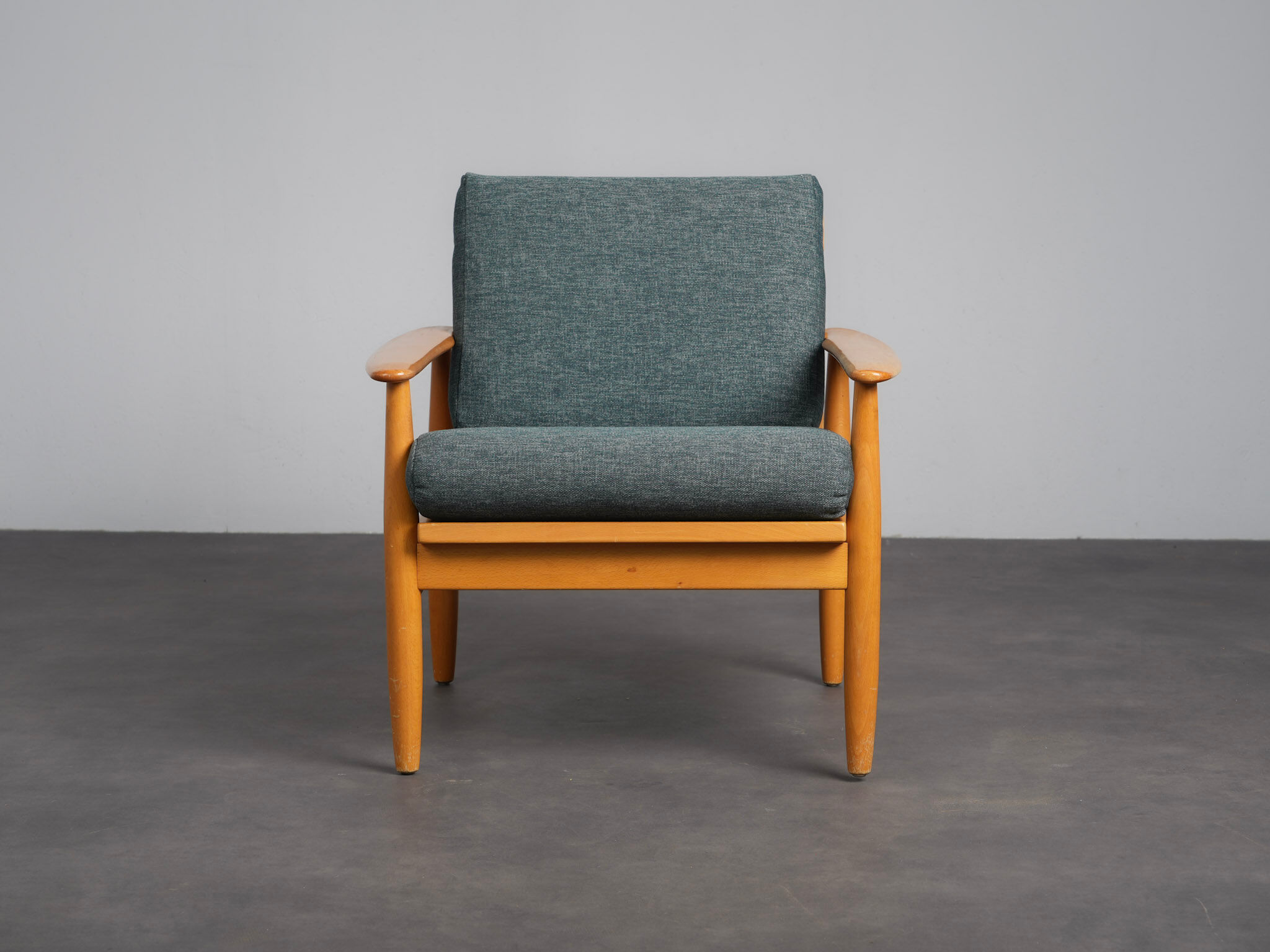 Chaise longue moderne scandinave, Danemark, années 1970